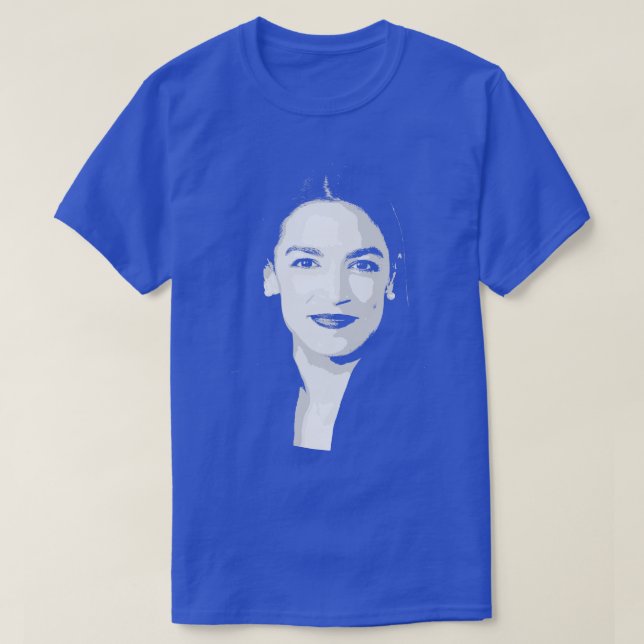 Alexandria Ocasio Cortez, AOC T-Shirt (Design Front)
