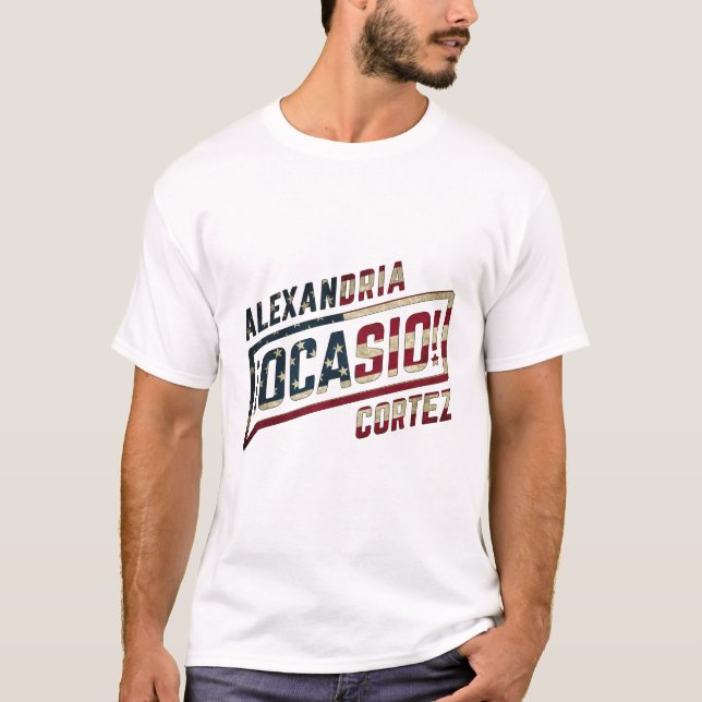 Alexandria Ocasio-Cortez T-Shirt (Front)