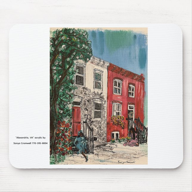 Alexandria, VA Mouse Pad (Front)