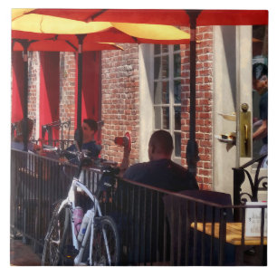 Alexandria VA - Restaurant on King Street Ceramic Tile
