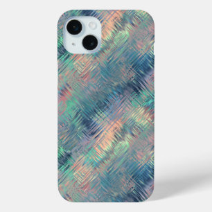Alexandrite Blue Glassy Texture iPhone 15 Mini Case