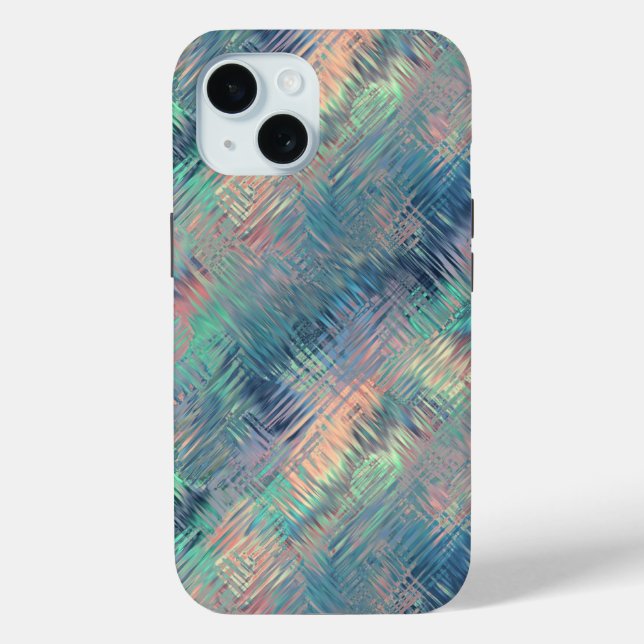 Alexandrite Blue Glassy Texture Case-Mate iPhone Case (Back)