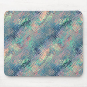 Alexandrite Blue Glassy Texture Mouse Pad