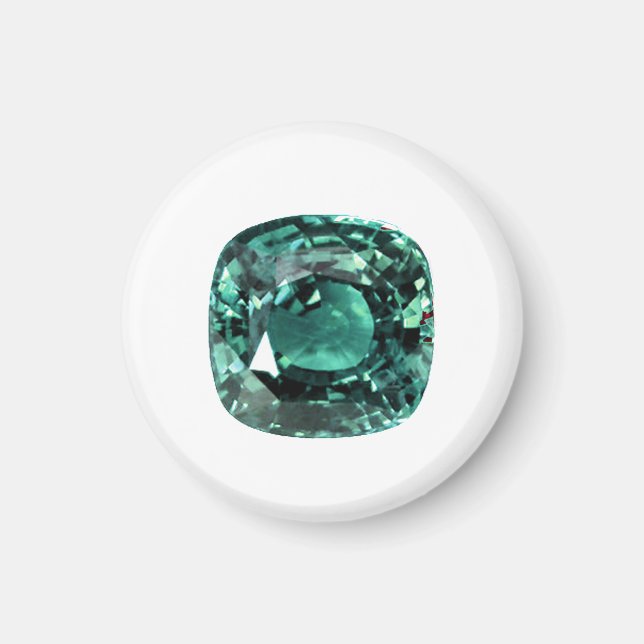 Alexandrite Gemstone Magnet (Front)