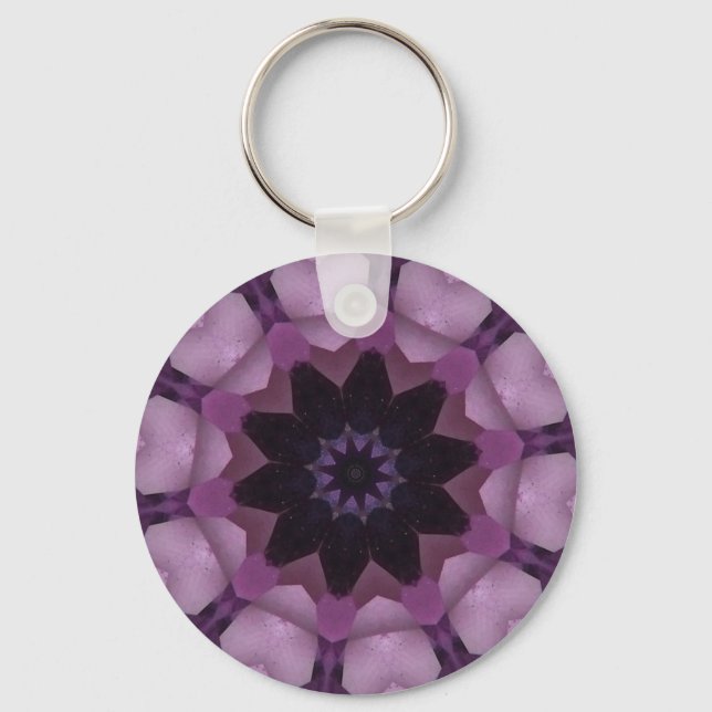 Alexandrite Kaleidoscope Key Ring (Front)
