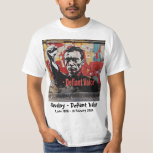 Alexei Navalny - Defiant Valor T-Shirt