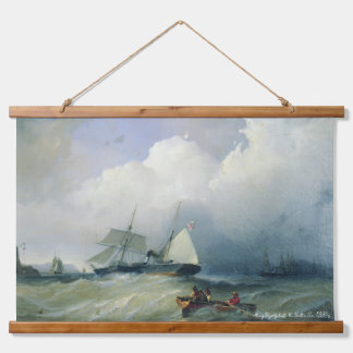 Alexey Bogolyuboff. The Baltic Sea. 1880s. Hanging Tapestry