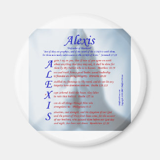 Alexis Acrostic Magnet