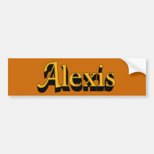 Alexis Bumper Sticker