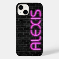 ALEXIS In PINK Neon Lights