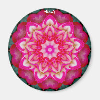 ALEXIS ~ Personalised Miniature Rose Fractal ~ 