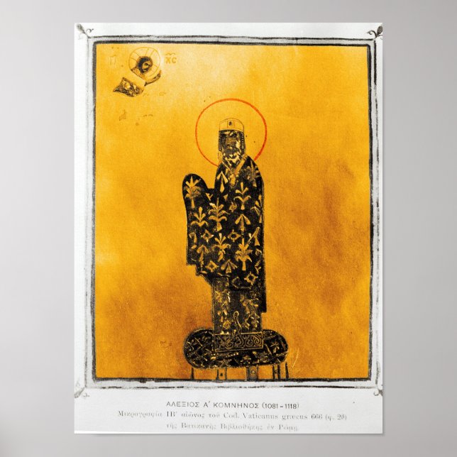 Alexius I Comnenus , Byzantine emperor 2 Poster (Front)