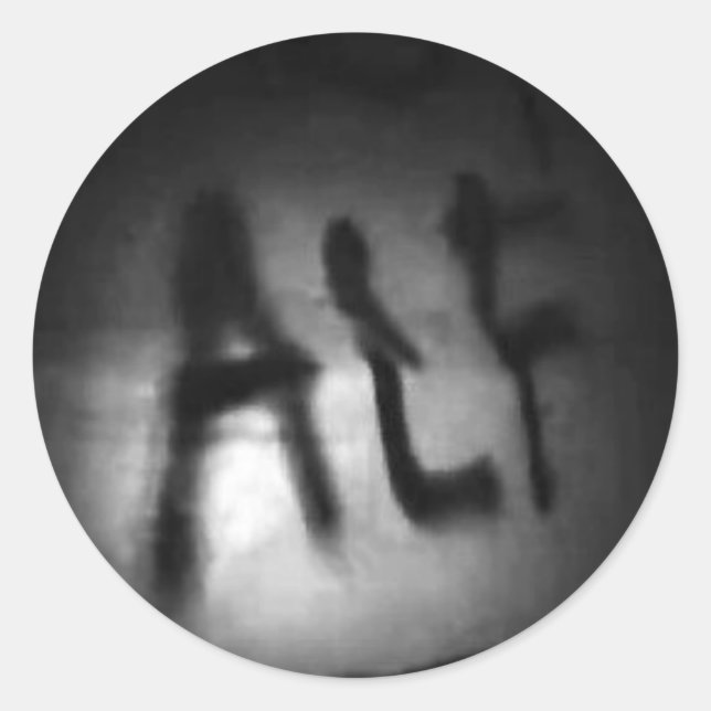 ALF! CLASSIC ROUND STICKER (Front)