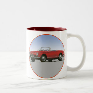 Alfa Romeo 1600 Giulla Spider Two-Tone Coffee Mug