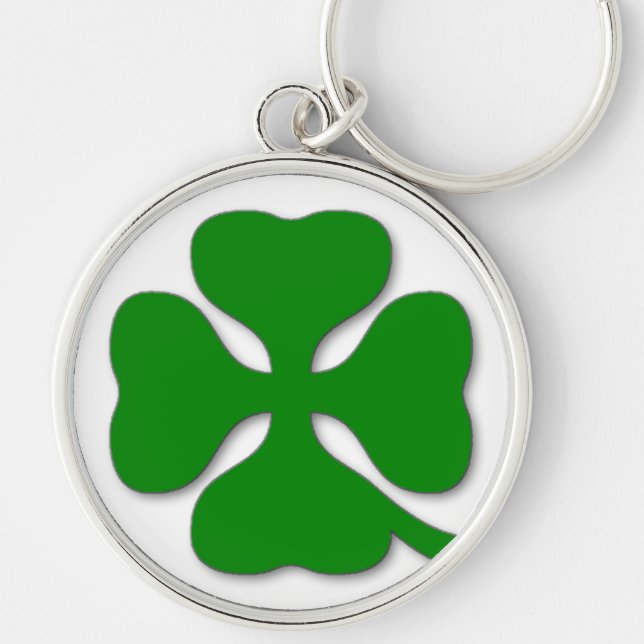 Alfa Romeo Clover Key Ring and Key Chain (Front)