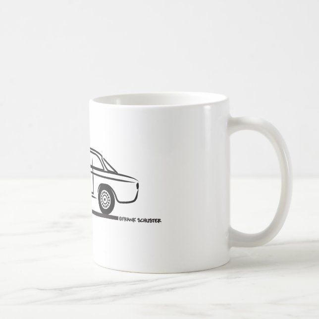 Alfa Romeo GTA GTV T-Shirt Coffee Mug (Right)