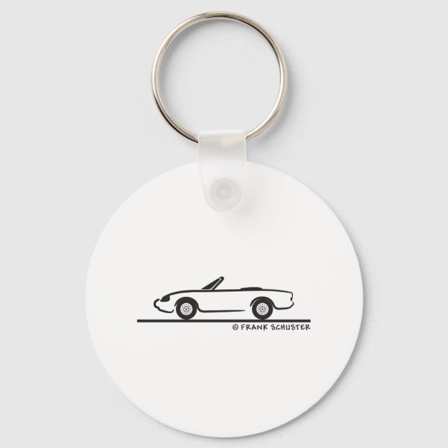 Alfa Romeo Spider Duetto Key Ring (Front)