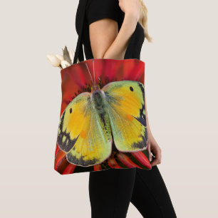 Alfalfa Butterfly On Cone Flower Tote Bag