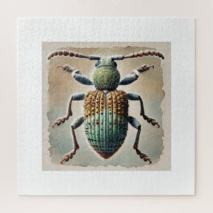 Alfalfa weevil 210824IREF206 - Watercolor Jigsaw Puzzle