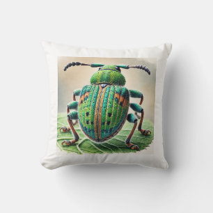 Alfalfa Weevil 230824IREF230 - Watercolor Cushion
