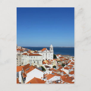 Alfama, Lisbon, Portugal Postcard