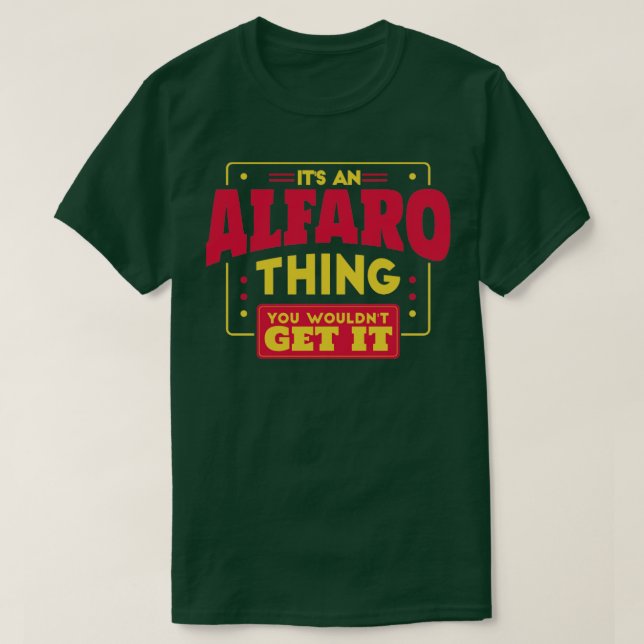 Alfaro T-Shirt (Design Front)