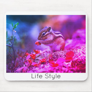 Alfombrilla De Ratón Chipmunk Life Style trending Mouse Pad