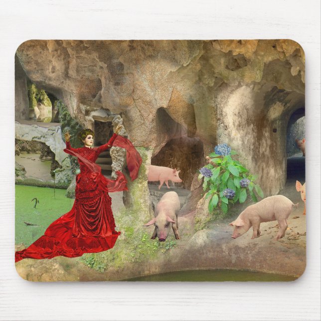 Alfombrilla De Ratón Circe na Quinta da Regaleira Mouse Pad (Front)