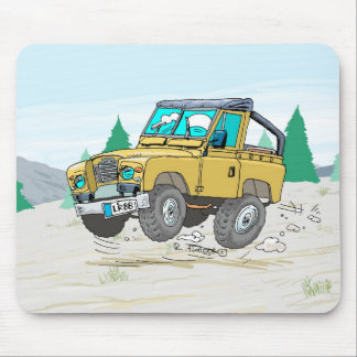 AlfombrillaLandRover88zazzle Mouse Pad