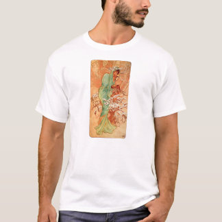 Alfons_Mucha_-_1896_-_Winter 01 T-Shirt