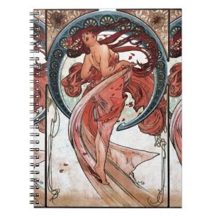 Alfons Mucha 1898 Dance Notebook
