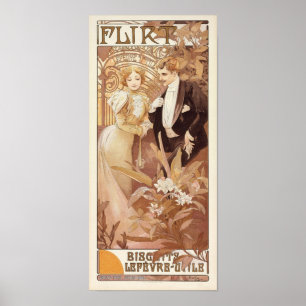 Alfons Mucha -  Art Nouveau Poster