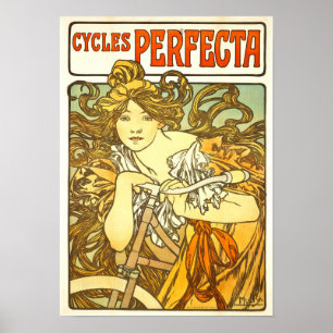 Alfons Mucha -  Art Nouveau Poster