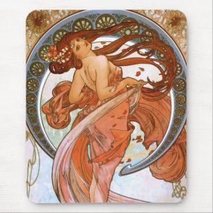 Alfons Mucha: Dance Mouse Pad