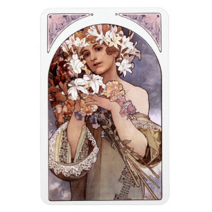 Alfons Mucha: Flower Magnet