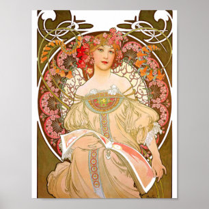 Alfons  Mucha Reverie Poster