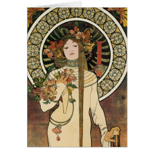 Alfonse Mucha Trappistine Nouveau