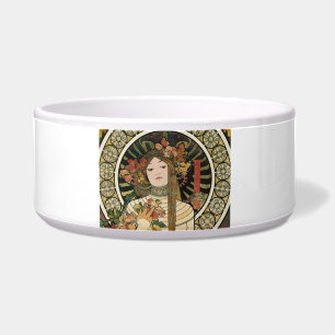 Alfonse Mucha Trappistine Nouveau Vintage Poster