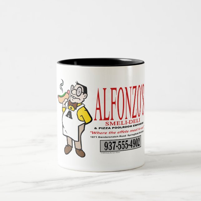 Alfonzo's Smeli-Deli Souvenir Mug (Center)