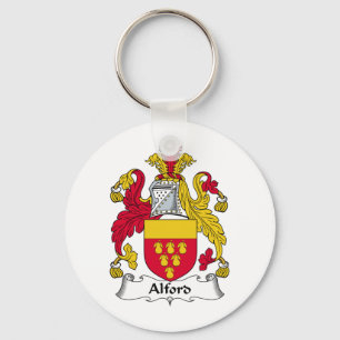 Alford Family Crest Key Ring