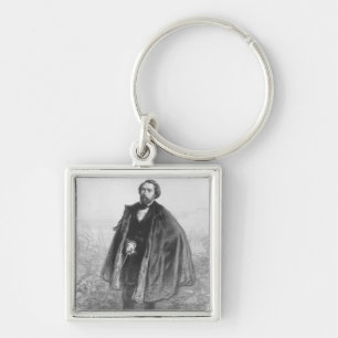 Alfred de Musset Key Ring