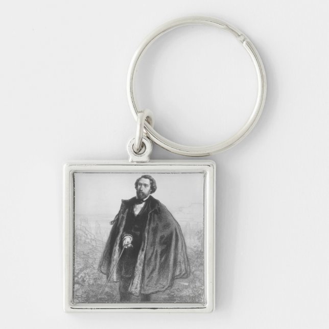 Alfred de Musset Key Ring (Front)