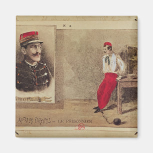 Alfred Dreyfus  as a prisoner, 1894-1906 Magnet
