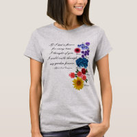 Alfred Lord Tennyson Garden Quote Romantic Floral