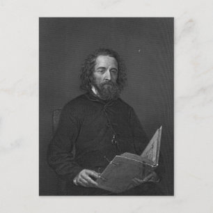 Alfred, Lord Tennyson Postcard