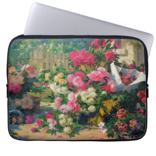 Alfred Petit Flower Baskets and Flower Pots in... Laptop Sleeve