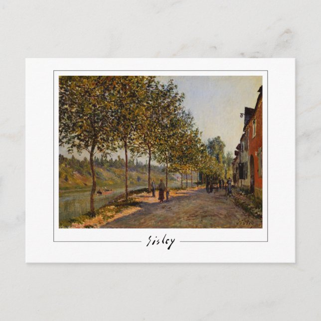 Alfred Sisley #14 - Fine Art Postcard (Front)