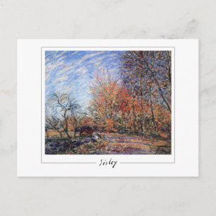 Alfred Sisley #372 - Fine Art Postcard