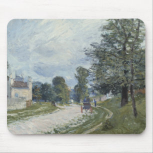 Alfred Sisley - A Turn in the Road Mouse Pad
