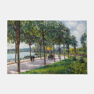 Alfred Sisley - Allee of Chestnut Trees Doormat
